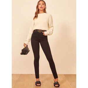 The Reformation Harper High-Waisted Skinny Jeans 27